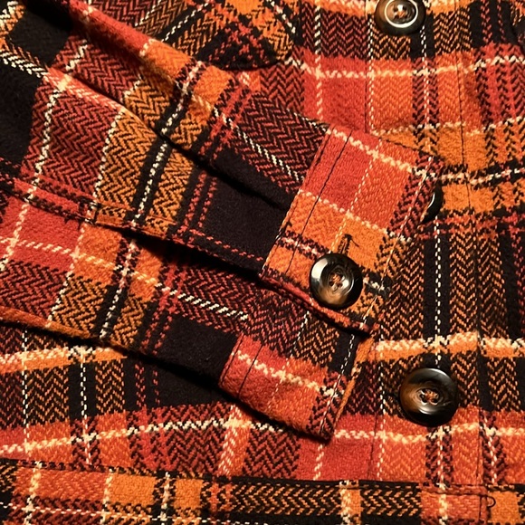 Eat. 1946 Cropped Plaid Jacket-100% Cotton - Picture 2 of 7